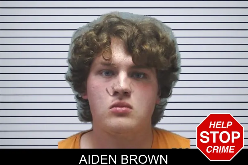 Aiden Brown mugshot