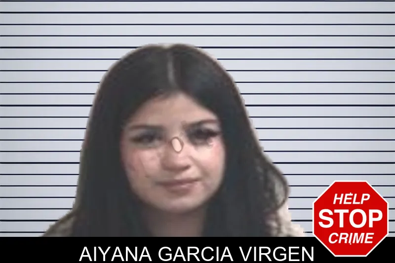 Aiyana Garcia Virgen mugshot