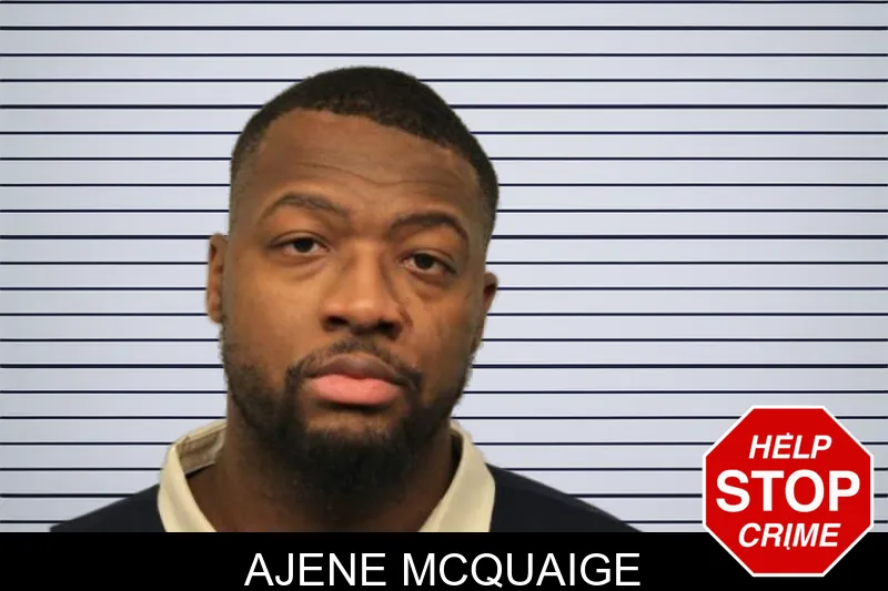 Ajene McQuaige mugshot