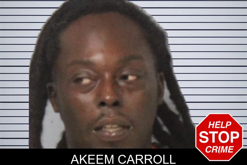 Akeem Carroll mugshot