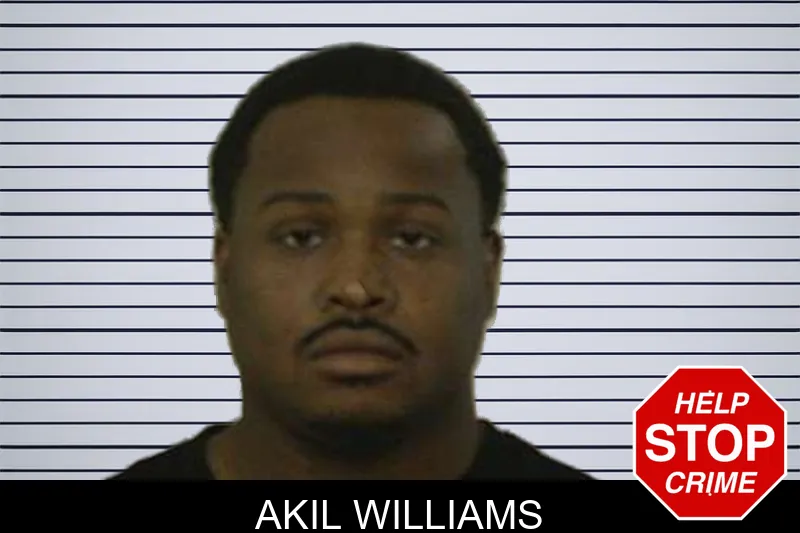 Akil Williams mugshot