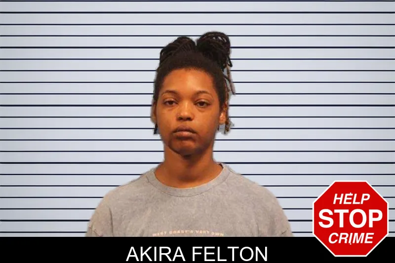 Akira Felton mugshot