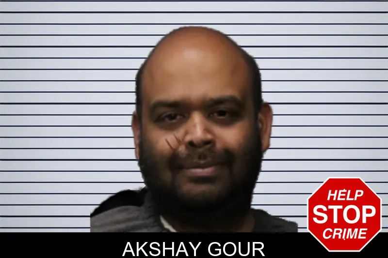 Akshay Gour mugshot – Forsyth County , Georgia Akshay Gour mugshot