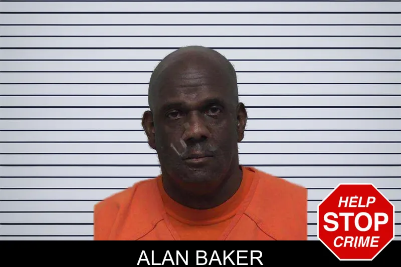 Alan Baker mugshot