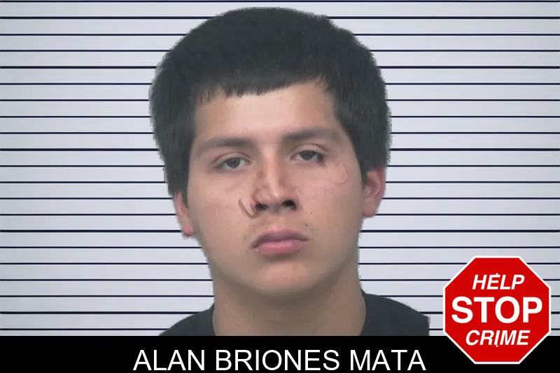 Alan Briones Mata mugshot
