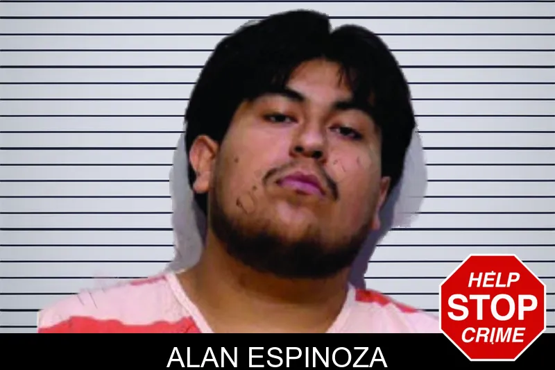Alan Espinoza mugshot