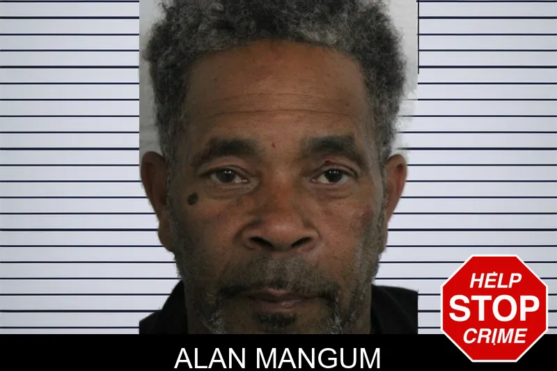 Alan Mangum mugshot