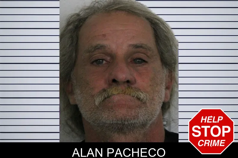Alan Pacheco mugshot