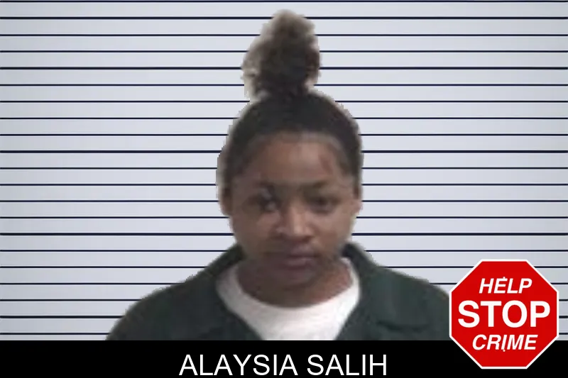 Alaysia Salih mugshot