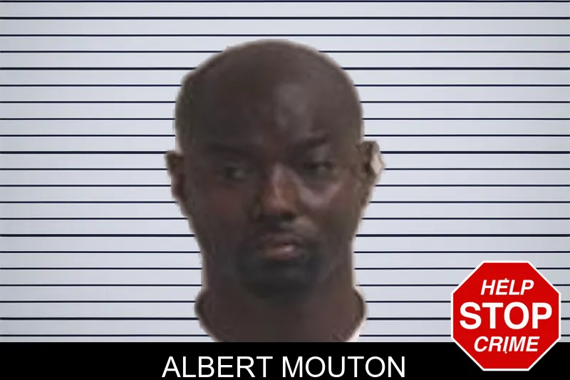 Albert Mouton mugshot