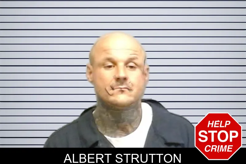 Albert Strutton mugshot