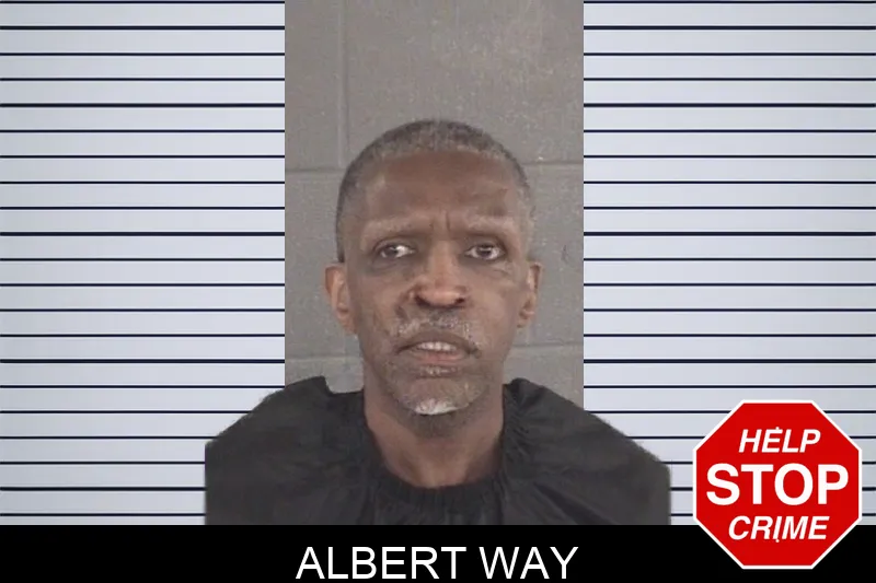 Albert Way mugshot
