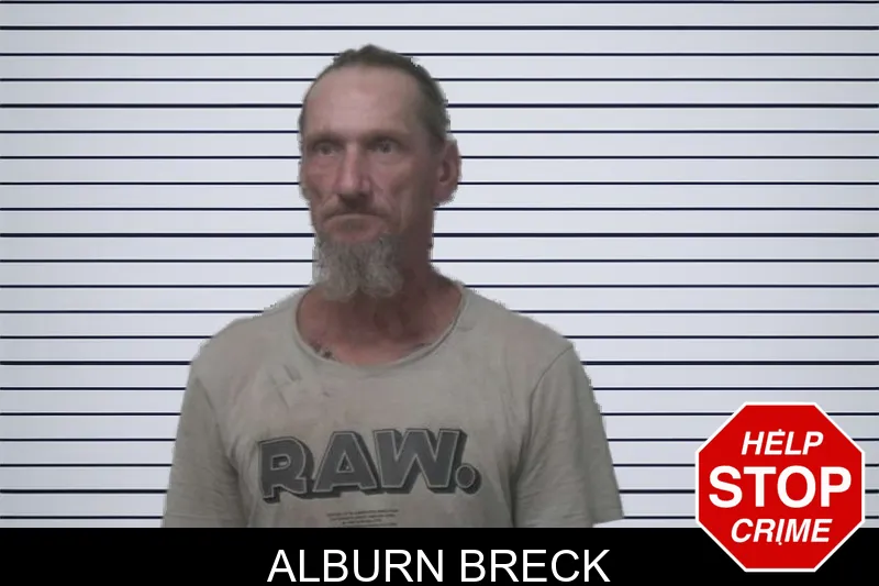 Alburn Breck mugshot