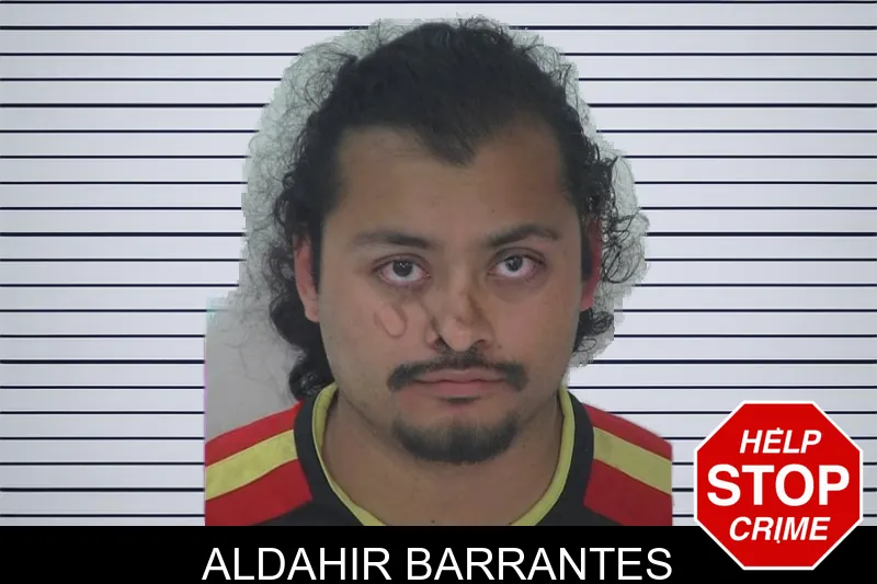 Aldahir Barrantes mugshot