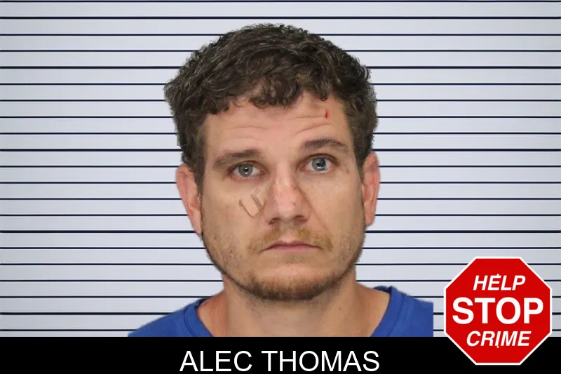 Alec Thomas mugshot