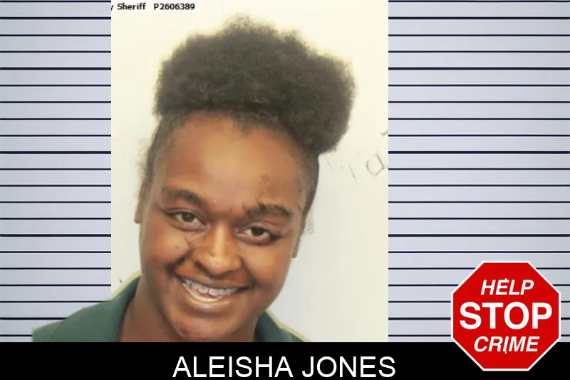 Aleisha Jones mugshot