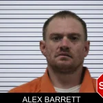 Alex Barrett mugshot