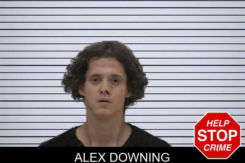 Alex Downing mugshot