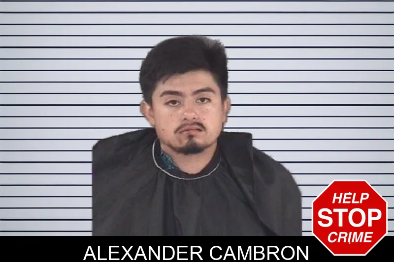Alexander Cambron mugshot