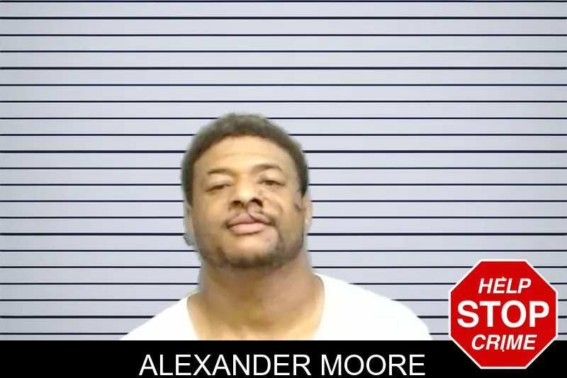 Alexander Moore mugshot