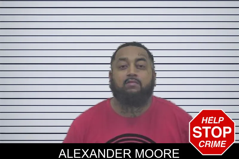 Alexander Moore mugshot