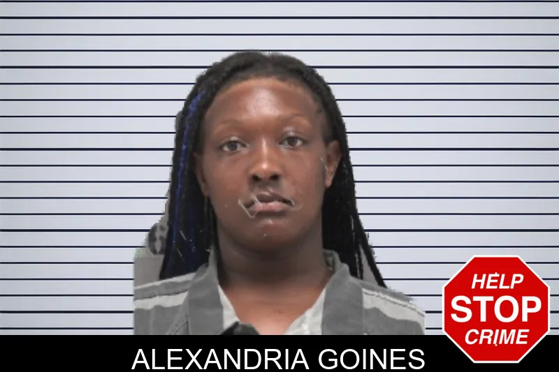 Alexandria Goines mugshot