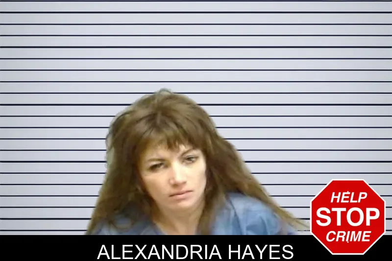 Alexandria Hayes mugshot