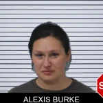 Alexis Burke mugshot