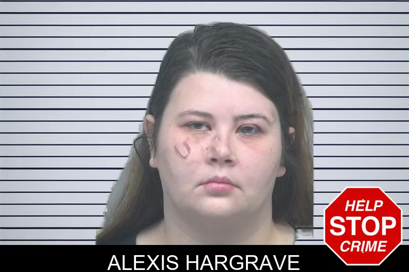 Alexis Hargrave mugshot