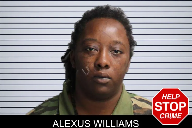 Alexus Williams mugshot