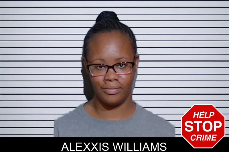 Alexxis Williams mugshot