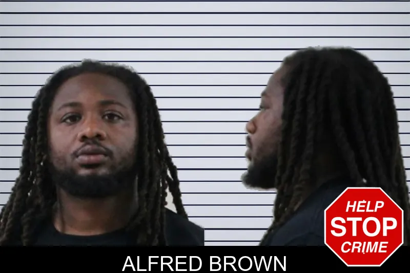 Alfred Brown mugshot