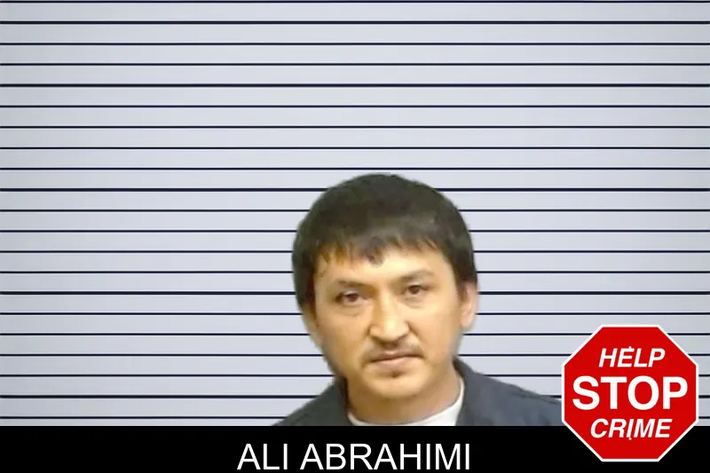 Ali Abrahimi mugshot