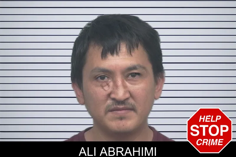 Ali Abrahimi mugshot
