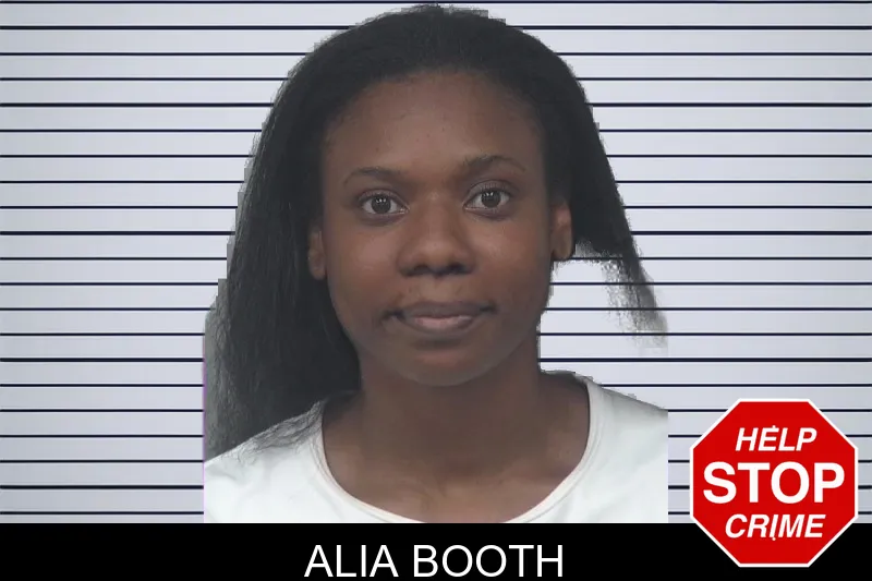 Alia Booth mugshot