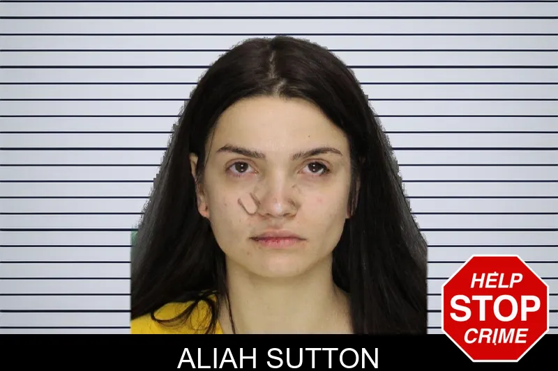 Aliah Sutton mugshot