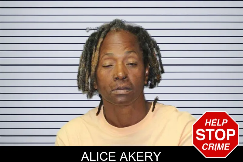 Alice Akery mugshot