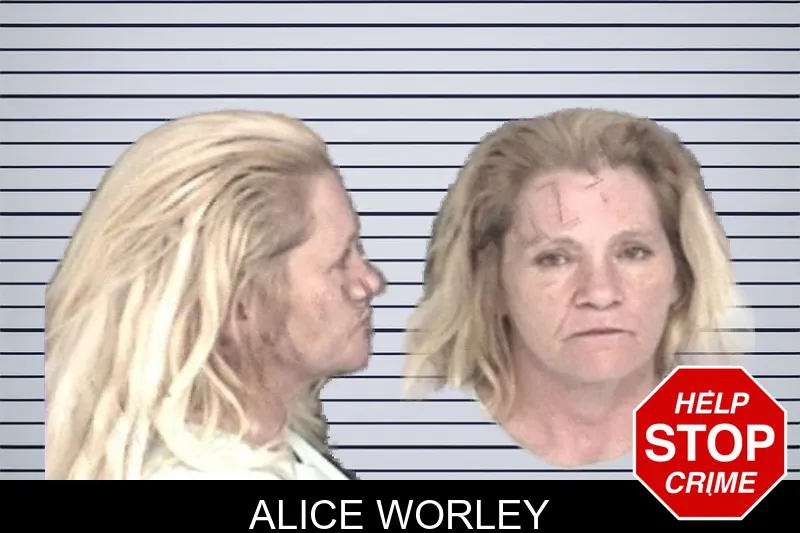 Alice Worley mugshot