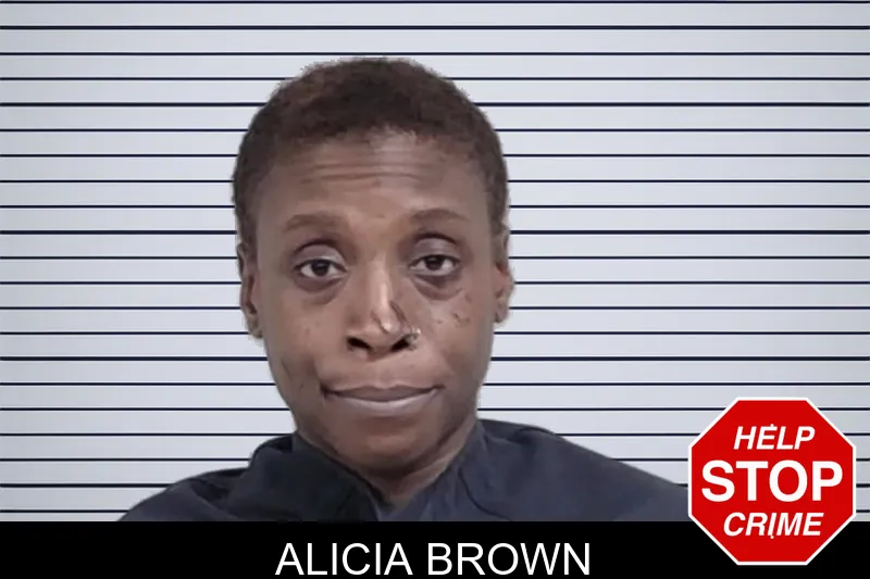 Alicia Brown mugshot