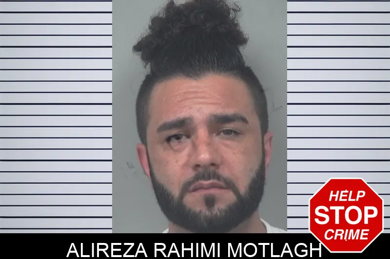Alireza Rahimi Motlagh mugshot