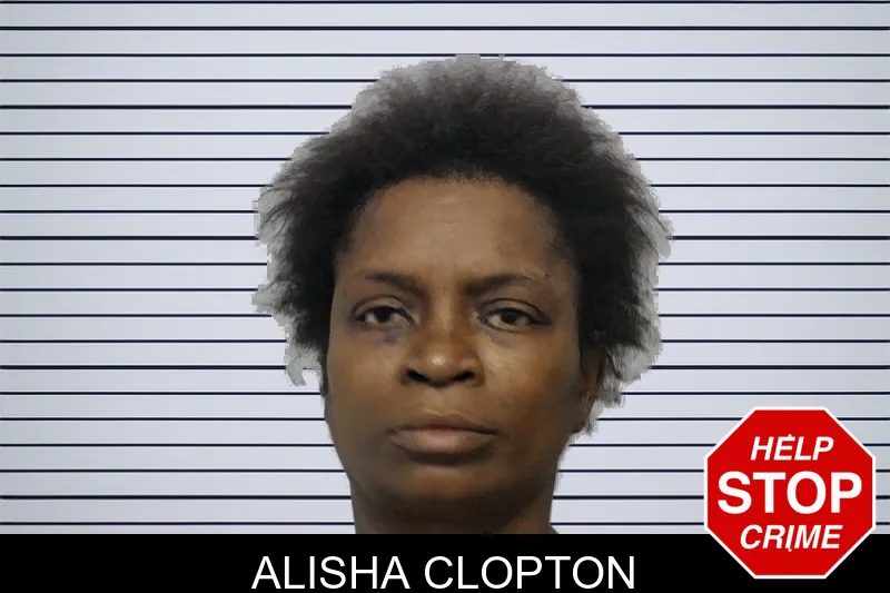 Alisha Clopton mugshot