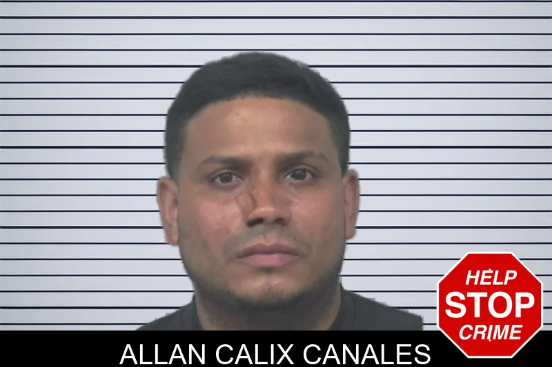 Allan Calix Canales mugshot