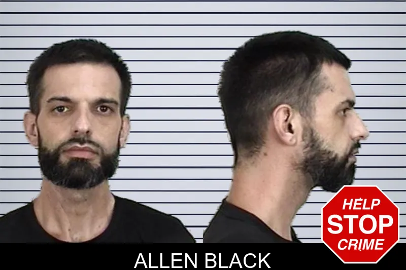 Allen Black mugshot