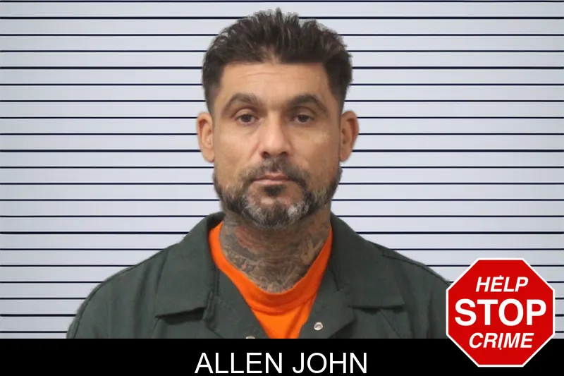 Allen John mugshot