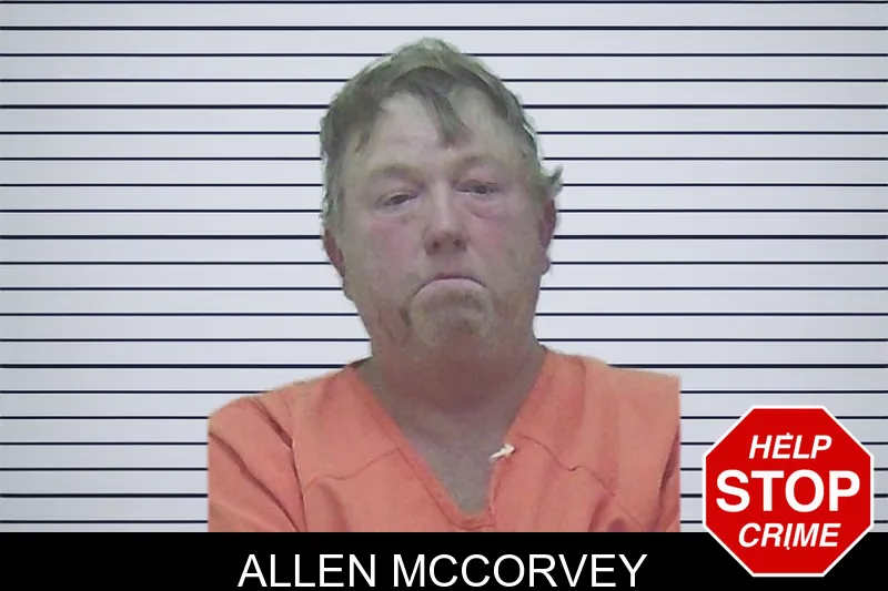 Allen McCorvey mugshot