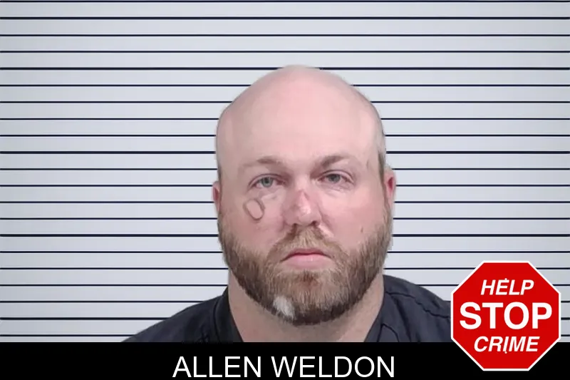 Allen Weldon mugshot