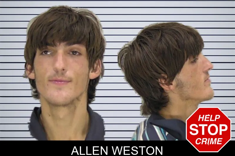 Allen Weston mugshot