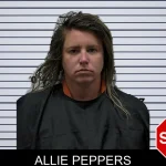 Allie Peppers mugshot