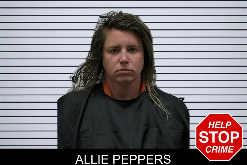 Allie Peppers mugshot