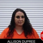Allison Dupree mugshot